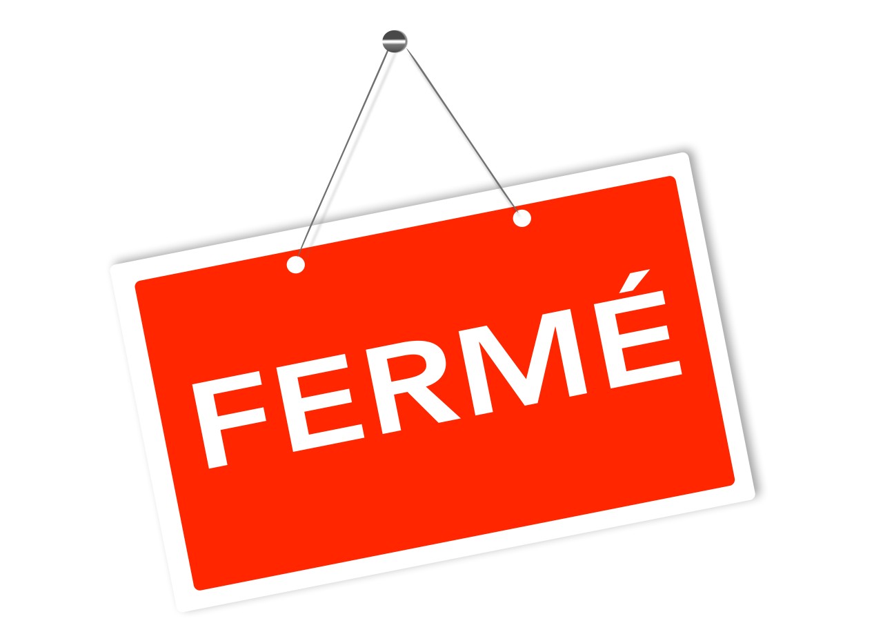 Fermeture de la piscine